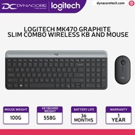 Logitech MK470 Slim Wireless Keyboard & Mouse Combo - Black - 920-009182