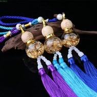 MXMIO Glass Bottle Gourd Pendant, Gold Foil Bottom Gourd Shaped Double Spike Gourd Pendant, Gourd Ha