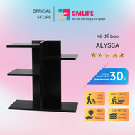 Giá sách để bàn làm việc nhỏ gọn SMLIFE Alyssa