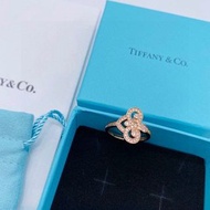 Tiffany 鑰匙滿鑽戒指（6/7/8號）