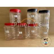 Plastic Bottle Container & Jar (1300ML - 2400ML)(New year Cookie Plastic Bottle &Jar)