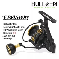 BULLZEN EROSION SPINNING FISHING REEL Spinning Reel Mesin Pancing SP 1000PG 2000PG 3000HG 4000HG 500