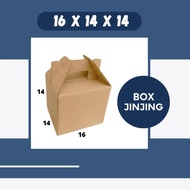  Kardus Jinjing 16x14x14 Gable Box Dus Parcel Packing Buah Hampers Kemasan