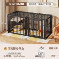 貓狗寵物圍欄 柵欄室內組合 貓籠 狗籠防越獄 適用中小型犬