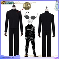 Gojo Satoru Cosplay Uniform Jujutsu Kaisen Gojo Satoru Cosplay Costume High School Uniform Wig Suit 