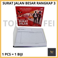 (1 PCS=1 BOOK) Excelindo road letter B3 letter/ Excelindo road letter large 3 ply