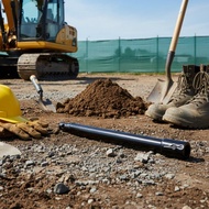 Extended Reach Auger Extension Rod Easy to Connect Ground Auger Extension Rod