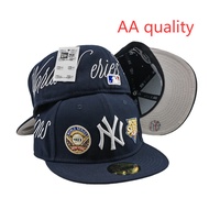 New Era New York Yankees Flat Brim Cap Fashion Fitted Cap 59FIFTY Fitted Cap Hip Hop Cap
