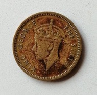 英皇喬治六世1949年香港五仙硬幣