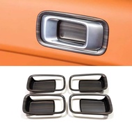 aihei สำหรับli Lixiang L6 L7 L8 L9 2022 2023 2024 จัดแต่งทรงผมabsรถประตูด้านในhandleชามกรอบตกแต่งฝาค