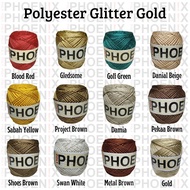 Poly Glitter Thread/ Phoenix Knitting Yarn Poly Glitter Yarn/ Glitter Knitting Yarn D27