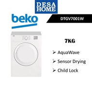 [FREE DELIVERY WITHIN KL] BEKO DTGV7001W  7KG AIR VENTED TUMBLE DRYER