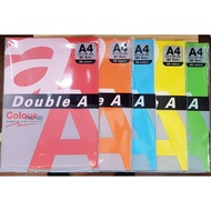 Color Paper A4 DoubleA 80 Gsm. 25 Sheets.