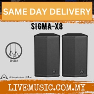 Wharfedale Pro Sigma X8 Passive Two-Way Speaker - Black (SIGMA-X8/SIGMAX8)
