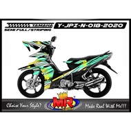 Yamaha Jupiter Z New Motorcycle Sticker Decal, Latest Custom Variation, Gokils