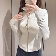 Lululemons Women's Slim Fit Stretch Running Yoga Fitness Long Sleeve Define Jacket