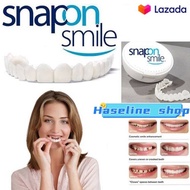 （Haseline shop）READY STOCK Snap On Smile Silicone Denture Care Instant Perfect Charming Smile Removable Veneers / Gigi Palsu Viral