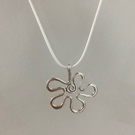 Necklace Flower Y2k