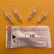 50pcs PMU Eyebrow Machine Pen Kit Accessiroes Cartridge  Needle 1R/3R/5R/5F/7F for Charmant Machine 