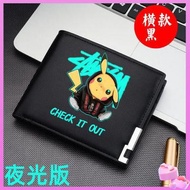 beg duit budak lelaki dompet budak lelaki Anime trendy brand Korean version female cute cartoon teen Internet celebrity short wallet personality student children's wallet male