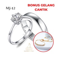 MAHESWARI JEWELRY WEDDING RING SILVER RING SILVER RING MJ-12 COUPLE RING Ring