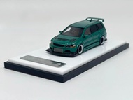 Error 404 1:64 EVO Lancer Evolution 9 lX green Wagon resin model car