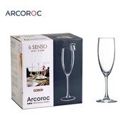 French ARCOROC Champagne Glass 160cc/6 in Set