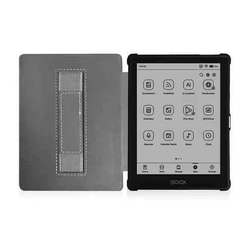 Case for Onyx Boox Go 6 Poke 5/5s Poke6/6s e-Reader Folio Sleeve Cover with Hand Strap and Auto Slee