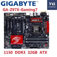 Gigabyte Z97X Gaming 3 5 7 LGA1150 DDR3 for I3 I5 I7 32GB USB3.0 Z97 desktop motherboard Used