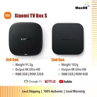 Xiaomi TV Box S 3rd Gen - Google TV 4K Streaming Media