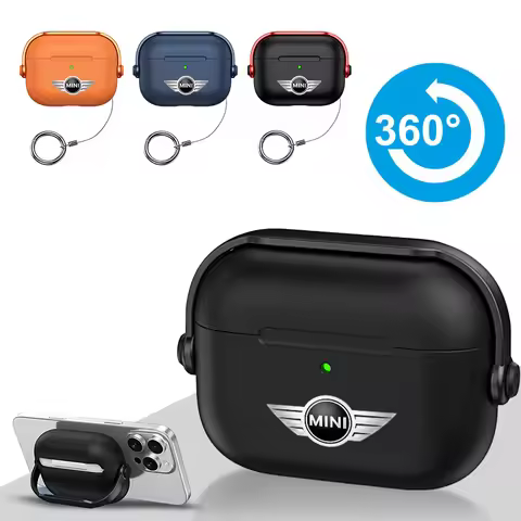 For Airpods 1/2/3/4 pro2 3 Case Protector Wireless Cover For BMW Mini Cooper R50 R53 R55 R56 R60 R61