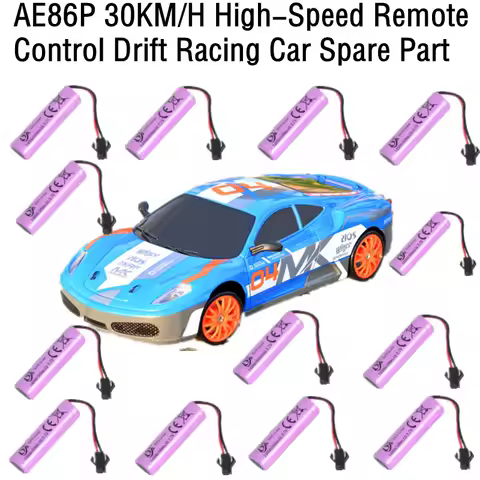 AE86P High-Speed Remote Control Drift Racing RC Car Spare Parts 3.7V 500Mah Rechargeable Battery