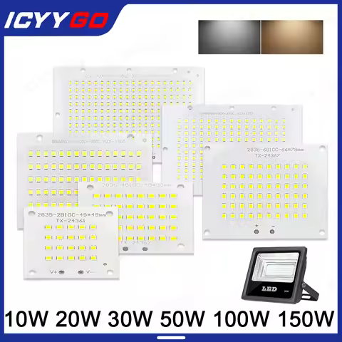 LED Chip 10W 20W 30W 50W 100W LED SMD 5730 Chip PCB DC30-32V LED COB Lamp Beads LED Flood Light Outd