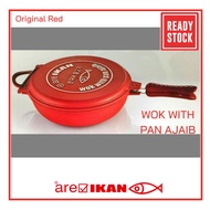 WOK WITH PAN AJAIB 32 CM