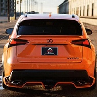 Car Accessories For Lexus NX200 NX200T NX300H High Quality ABS Plastic Unpainted Primer Color Rear W