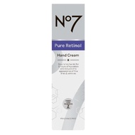 No7 Pure Retinol Hand Cream นัมเบอร์เซเว่น เพียว เรตินอล ครีมทามือ 75ml.