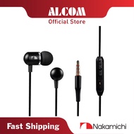 Nakamichi CE200 In-Ear Earphones with 10mm Dynamic Driver come with microphones