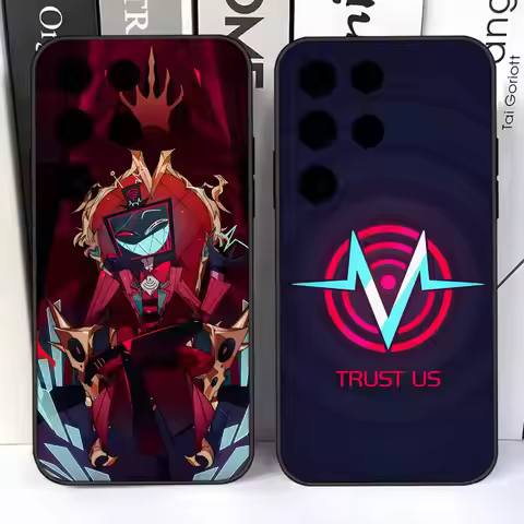H-HazbinS Hotel VOX Trust Us Phone Case For Samsung S25,S24,Ultra,S20,S30,Plus,S22,S23,Ultra,Plus,5G