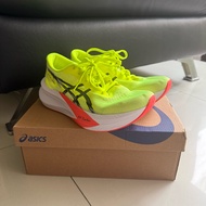 [PREL*VED] ASICS Magic Speed 4 (Women) Safety Yellow/Black - Size US 8 EUR 39.5/ US 6/ 25 cm/