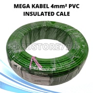 MEGA KBEL 4MM² (7/0.85MM) PVC INSULATED CABLE (GREEN)