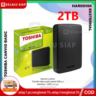 Hardisk Eksternal Toshiba 2TB 1TB HDD USB 3.0 Portable External Hard Drive Hard disk Untuk Desktop L