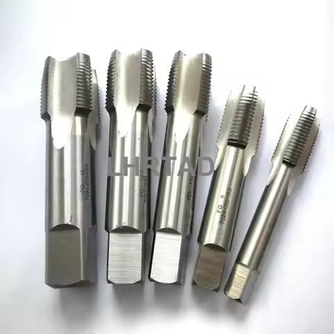 HSS Pipe thread Taps PG7 PG9 PG11 PG13.5 German standards 80 Degree Gas cylinders Straight Fluted th