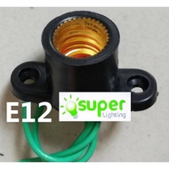 5pcs E12 Light Bulb Holder Base Socket