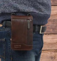 Tas Mini Keren Untuk Pria Kulit Bisa COD Gan !! Tas Kickers Hitam TKX01A Muat Hp 7 inch