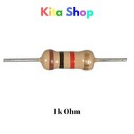 Resistor 1k ohm (Carbon - 0.25W)
