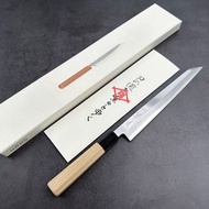 刃道 x 田中義一 x 野村祥太郎 白二鋼 切付柳刃 240mm  日本 廚刀