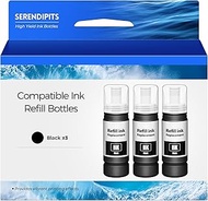 522 Black Ink Bottles ET 2800 ET 4800 ET 2803 ET 2400 Replacement for Epson 522 Ink Refill Bottles B