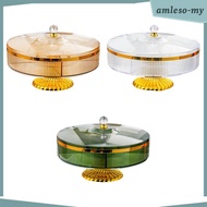 [AmlesoMY] Desert Serving Platter, Multipurpose Dry Food Tray for Restaurant, Decorative Kitchen Pla