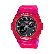 Casio Baby-G (BGA-270S-4ADR) Pink Resin Strap Shock Resistant 100 Meter World Time Watch