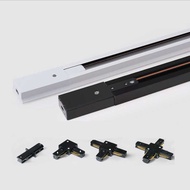 Track Light Slide Track led Spotlight Track Strip Guide Track Light Track Light Slot Two-Wire Track 